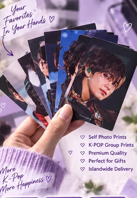 Personalized photo card collection